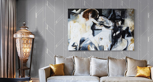 Обои в интерьере артикул LIB3 011, Liberty, Loymina Обои в интерьере артикул LIB3 011, Liberty, Loymina